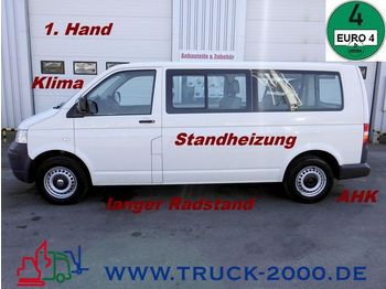 Minibus, Mikrobus VW T5 2.5 TDI Lang 7 Sitzer 1.Hand Scheckheft Klima: zdjęcie 1