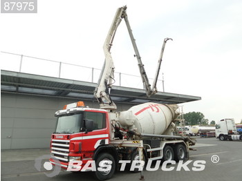 Betonomieszarka Scania P114C 340 Manual Big-Axle Euro 2 Pumpe+Mixer: zdjęcie 1