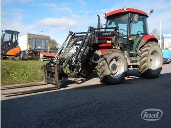 Ciągnik rolniczy Case IH JX60 Traktor med lastare, skopa, gafflar & balgrip: zdjęcie 1
