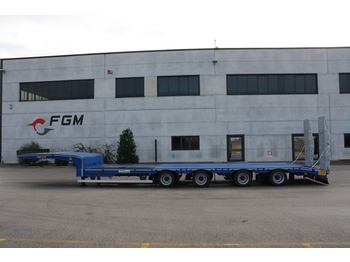 Naczepa niskopodwoziowa dla transportowania ciężkiego sprzętu FGM 56 AF: zdjęcie 1