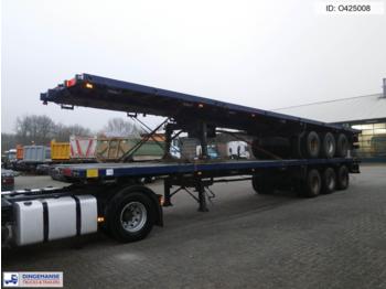 Traylona 3-axle platform trailer 59000KG / Extendable 21.5M - Naczepa platforma/ Burtowa