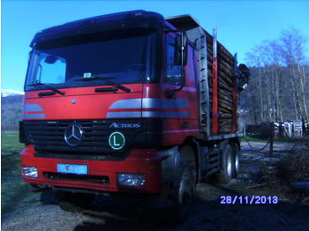 Samochód ciężarowy dla transportowania drewna Mercedes-Benz 33.48 AK: zdjęcie 1