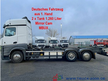 Mercedes-Benz Actros 2548 BDF Big Space 2xTank Retarder 1.Hand - Ciężarówka kontenerowiec/ System wymienny: zdjęcie 1