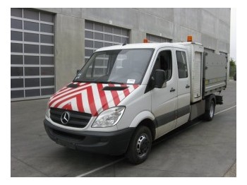 Samochód dostawczy wywrotka Mercedes-Benz Sprinter 515 DUBBEL CABINE: zdjęcie 1