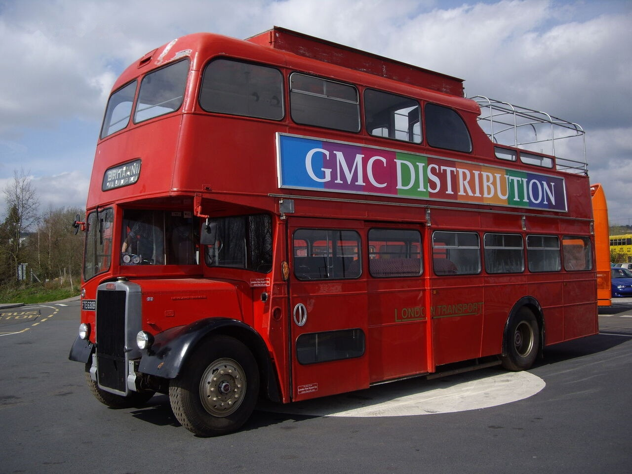 Autobus piętrowy Leyland PD3 British Triple-Decker Bus Promotional Exhibition: zdjęcie 7