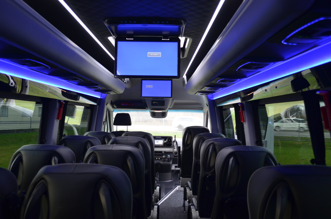 Nowy Minibus, Mikrobus MERCEDES-BENZ 519 4x4 high and low drive: zdjęcie 12