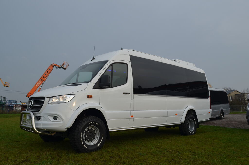 Nowy Minibus, Mikrobus MERCEDES-BENZ Sprinter 519 4x4 high and low drive: zdjęcie 4