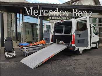 Minibus, Mikrobus Mercedes-Benz Sprinter 214 CDI 7G Krankentransport Trage+Stuhl: zdjęcie 1