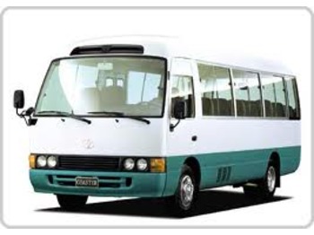 TOYOTA COASTER Naked chassis + motor NEW - Turystyczny autobus