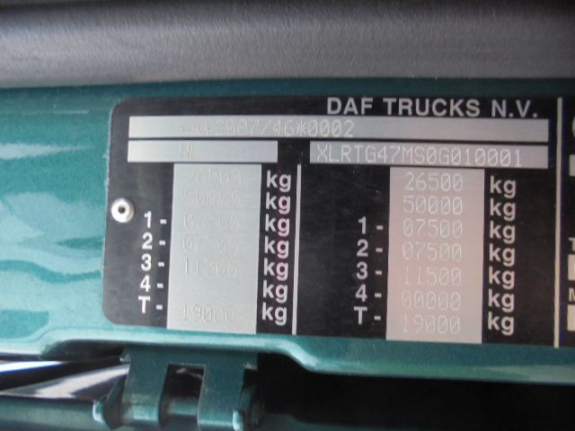 Ciągnik siodłowy DAF XF 105.460 6X2 EUR5 AtE RETARDER: zdjęcie 18