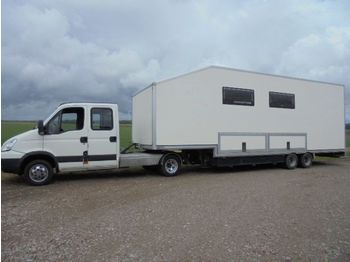 Ciągnik siodłowy Iveco BE Camper combinatie, Mobile home trailer + Iveco 7 pers. trekker: zdjęcie 1