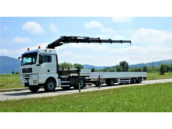 Ciągnik siodłowy MAN TGA 18.440 Sattelzugmaschine+KRAN/FUNK+TRAILER!: zdjęcie 1