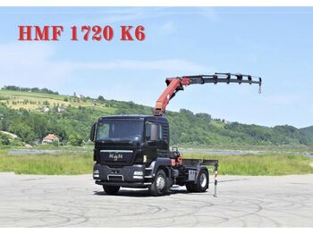 MAN TGS 18.400 Sattelzugmaschine + HMF 1720 K6/FUNK  - Ciągnik siodłowy
