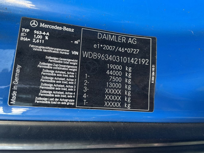 Ciągnik siodłowy Mercedes-Benz Actros 1940 euro 6 ! 3-2017: zdjęcie 18