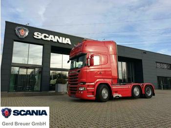 Ciągnik siodłowy Scania R520 LA6X2/4MNA Topline V8 3-Achser Leder uvm: zdjęcie 1