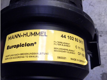 Nowy Filtr pneumatyczny do Urządzeń transportu wewnętrznego Air cleaner from Mann+Hummel: zdjęcie 3