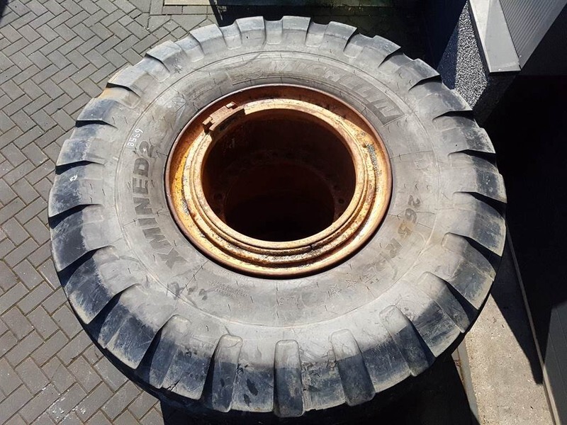 Opony i felgi do Maszyn budowlanych Case 921C-Michelin 26.5R25-Tire/Reifen/Band: zdjęcie 7