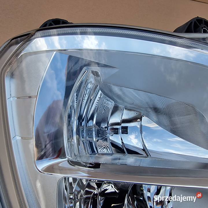 Nissan Qashqai J10 Lampa w Lampy przednie, reflektory angielskie (angliki)  