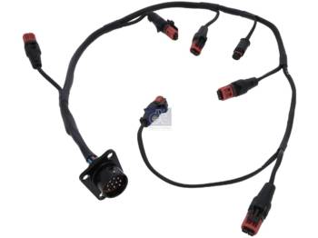 Nowy Kabel/ Przewód do Samochodów ciężarowych DT Spare Parts 7.56652 Cable harness, injection nozzle 10 poles: zdjęcie 1