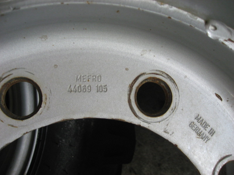 Felga do Ładowarek teleskopowych Disc 11x18" for tire size 12.0 / 75-18, Nr. 073403 for Merlo P 25.6: zdjęcie 2