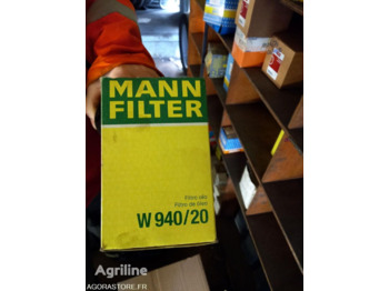  MANN-FILTER lot de 5 filtres W940-20 - Filtr pneumatyczny