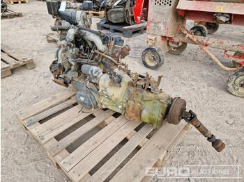 Silnik do Maszyn budowlanych Isuzu 4 Cylinder Diesel Engine & Gearbox: zdjęcie 1