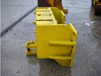 Komatsu (45) counterweight - Kontergewicht - Części zamienne