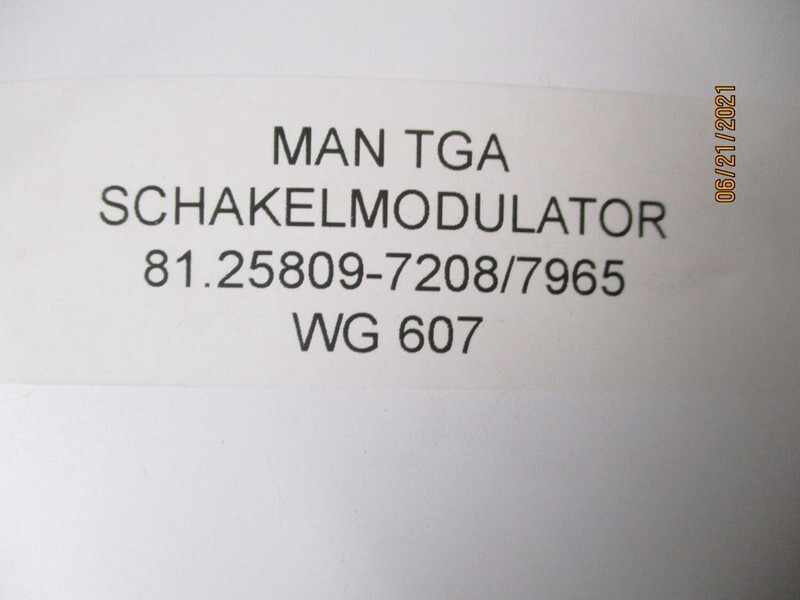 Sprzęgło i części do Samochodów ciężarowych MAN TGA 81.25809-7208/7965 SCHAKELMODULATOR: zdjęcie 3
