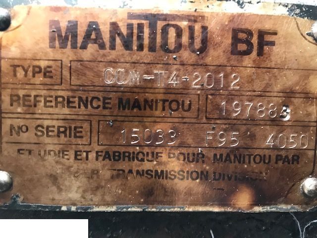 Silnik do Maszyn budowlanych Manitou 626 - Spicer Com T42012 - [CZĘŚCI] - SILNIK: zdjęcie 2
