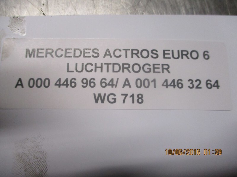 Części układu hamulcowego do Samochodów ciężarowych Mercedes-Benz ACTROS A 000 446 96 64/ A 001 446 32 64 LUCHTDROGER EURO 6: zdjęcie 3