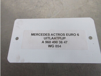 Układ wydechowy do Samochodów ciężarowych Mercedes-Benz A 960 490 36 47 UITLAATPIJP MERCEDES ACTROS EURO 6: zdjęcie 4