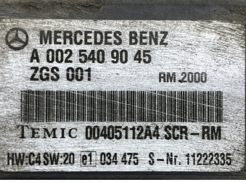 ECU Mercedes-Benz SOLO SR M960 (01.07-): zdjęcie 5