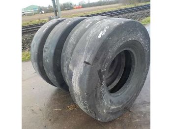  Unused 14.00-24 Tyres to suit Pneumatic Roller (Bomag, CAT, Dynapac, Hamm, Ammann) - Opona