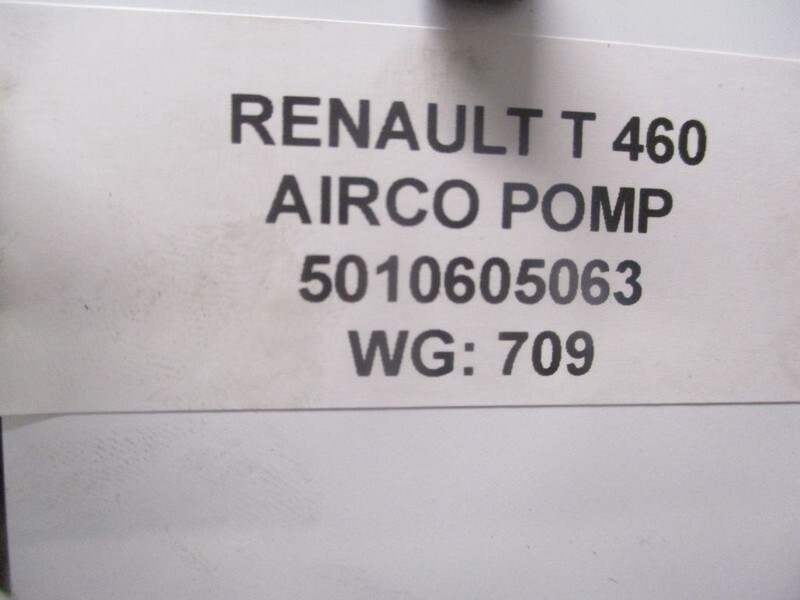 Część klimatyzacji do Samochodów ciężarowych Renault T SERIE 5010605063 AIRCO POMP: zdjęcie 3