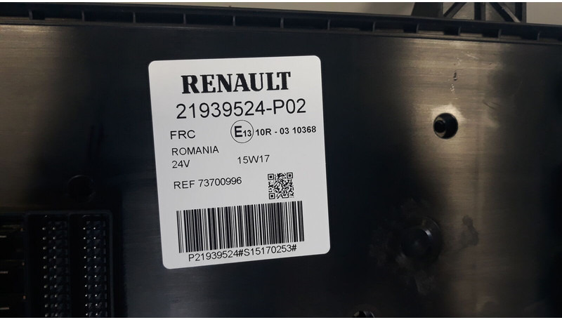 Układ elektryczny do Samochodów ciężarowych Renault T fuse box: zdjęcie 6