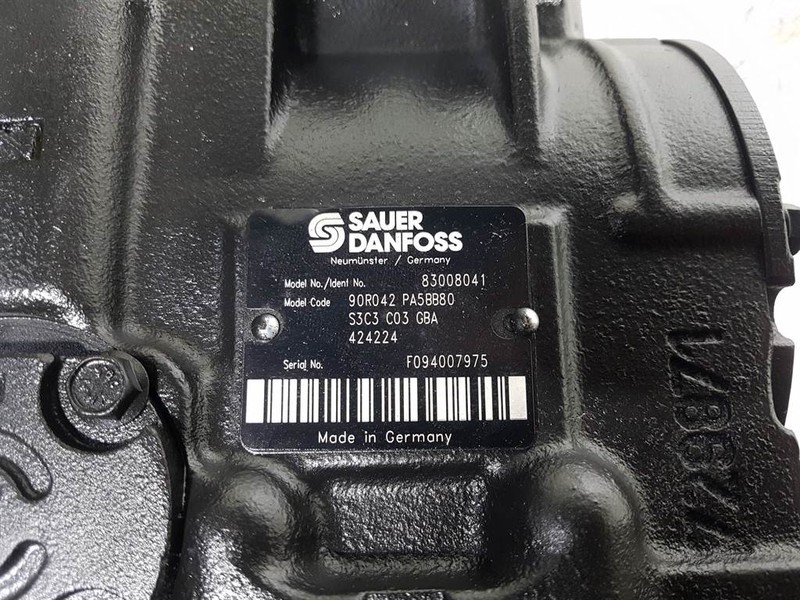 Hydraulika Sauer Danfoss 90R042PA5BB80-83008041-Drive pump/Fahrpumpe: zdjęcie 4