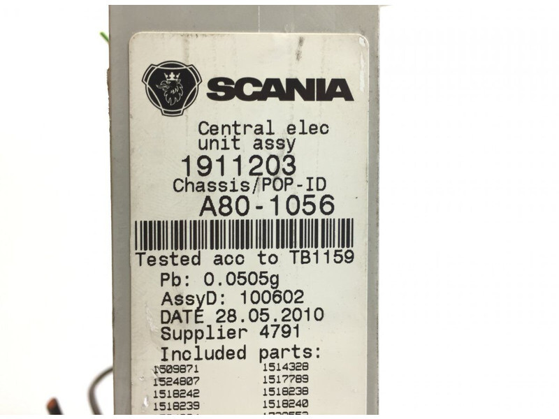 Układ elektryczny do Samochodów ciężarowych Scania R-series (01.04-): zdjęcie 4