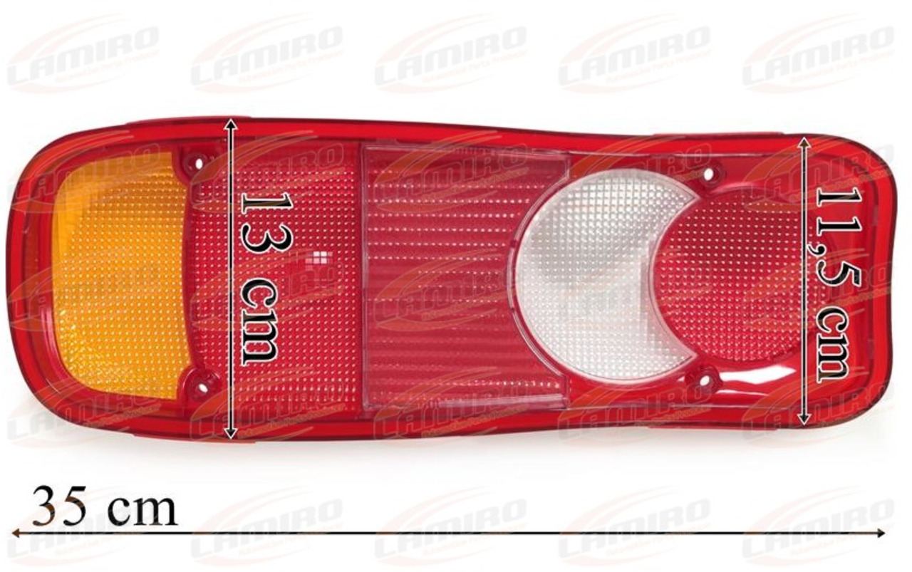 Nowy Tylne światło do Samochodów ciężarowych TAIL LAMP GLASS RH / LH TAIL LAMP GLASS RH / LH: zdjęcie 2