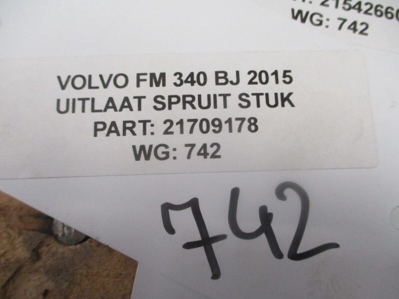 Kolektor wydechowy do Samochodów ciężarowych Volvo FM 340 21709178 UITLAAT SPRUITSTUK: zdjęcie 3