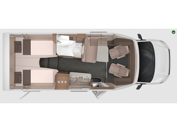 Nowy Kamper półintegra Knaus Van TI 640 MEG VANSATION MAN Modell 2023, 140 PS: zdjęcie 2