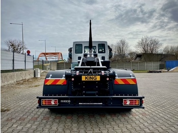 Nowy Komunalne/ Specjalistyczne IVECO Eurocargo + hooklift KING HZ-10R: zdjęcie 5