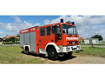 Samochód pożarniczy Iveco Feuerwehr 4x4  3 Sperren Wassertank Autobomba: zdjęcie 1
