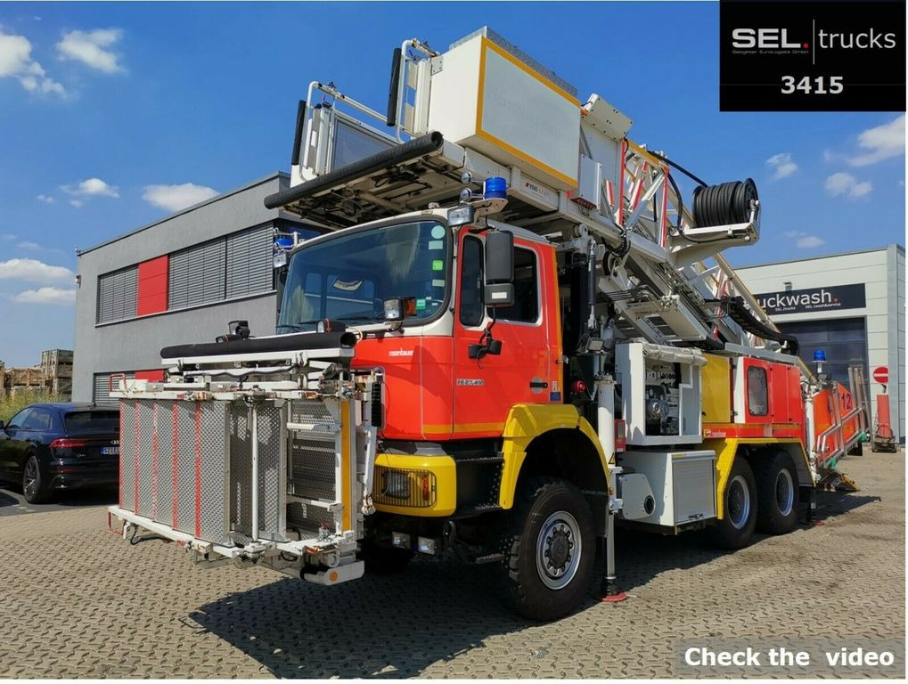 Samochód pożarniczy MAN FE 27.410 /6x6 / Rettungstreppe: zdjęcie 4
