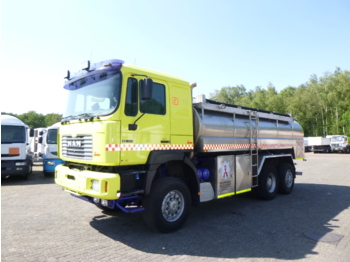 Samochód asenizacyjny M.A.N. 28.414 6x4 Euro 2 water tank / fire truck 13.8 m3 / 4 comp: zdjęcie 1