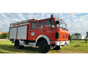 Samochód pożarniczy Mercedes-Benz Feuerwehr 1222 4x4 TLF 2500l Autobomba: zdjęcie 1