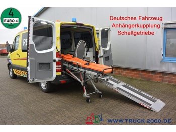 Pogotowie Mercedes-Benz Sprinter 315 CDI RTW Trage Rollstuhl Rampe AHK: zdjęcie 1
