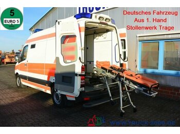 Pogotowie Mercedes-Benz Sprinter 316 CDI Binz Ambulance RTW Trage 1.Hand: zdjęcie 1