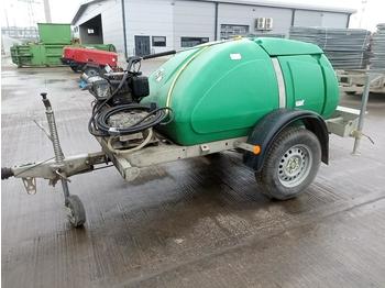  Western Single Axle Plastic Water Bowser, Yanmar Pressure Washer - Myjka ciśnieniowa