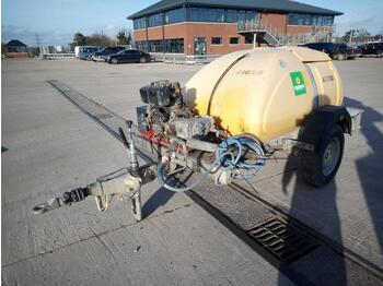  Western Single Axle Plastic Water Bowser, Yanmar Pressure Washer (Spares) - Myjka ciśnieniowa