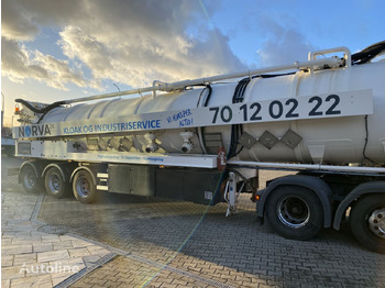 Scania R470 6X2/4 ADR Tanker with 3 chambers,For hazardous material - Samochód asenizacyjny: zdjęcie 5